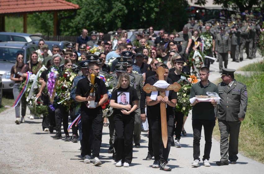 Sahrana Milovana Jovanovića