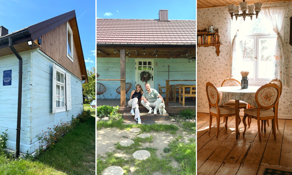 Kupili stary dom za 100 tys. zł. Pod gumoleum odkryli coś pięknego