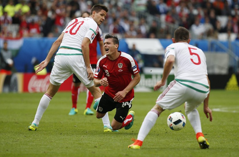 Austria – Węgry 0:2 na Euro 2016