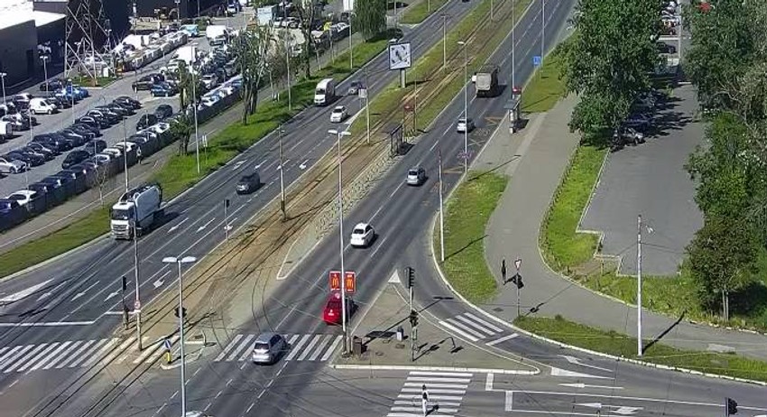 Bez gužve u Ulici Jurija Gagarina