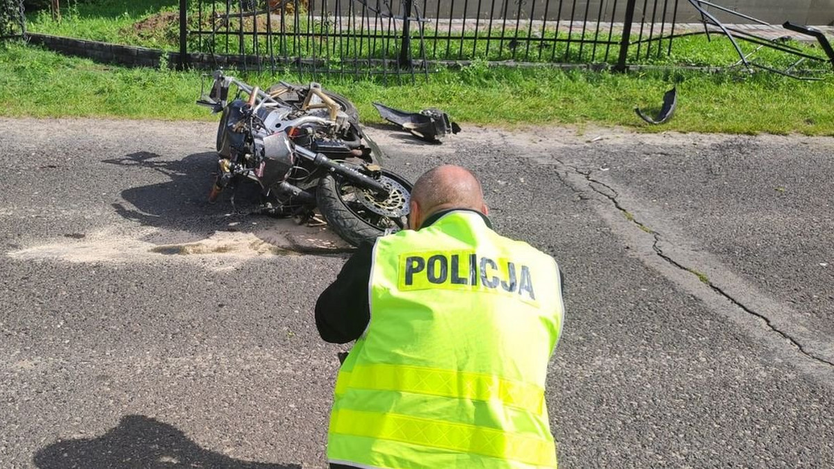 Tragedia na Lubelszczyźnie. 19-letni motocyklista zginął w wypadku