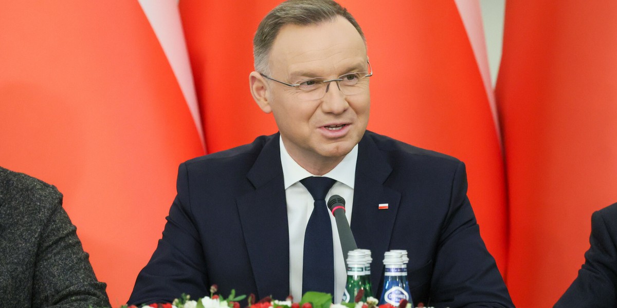 Prezydent Andrzej Duda.