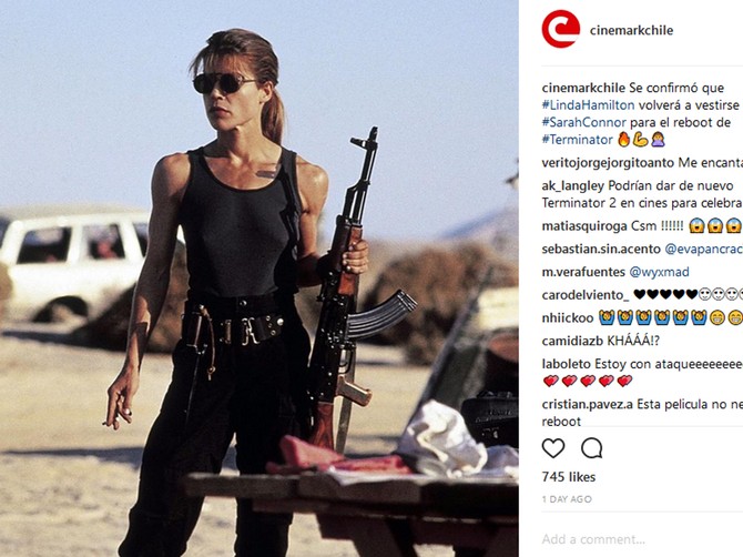 Važila je za seks simbol nakon što se pojavila u "Terminatoru"