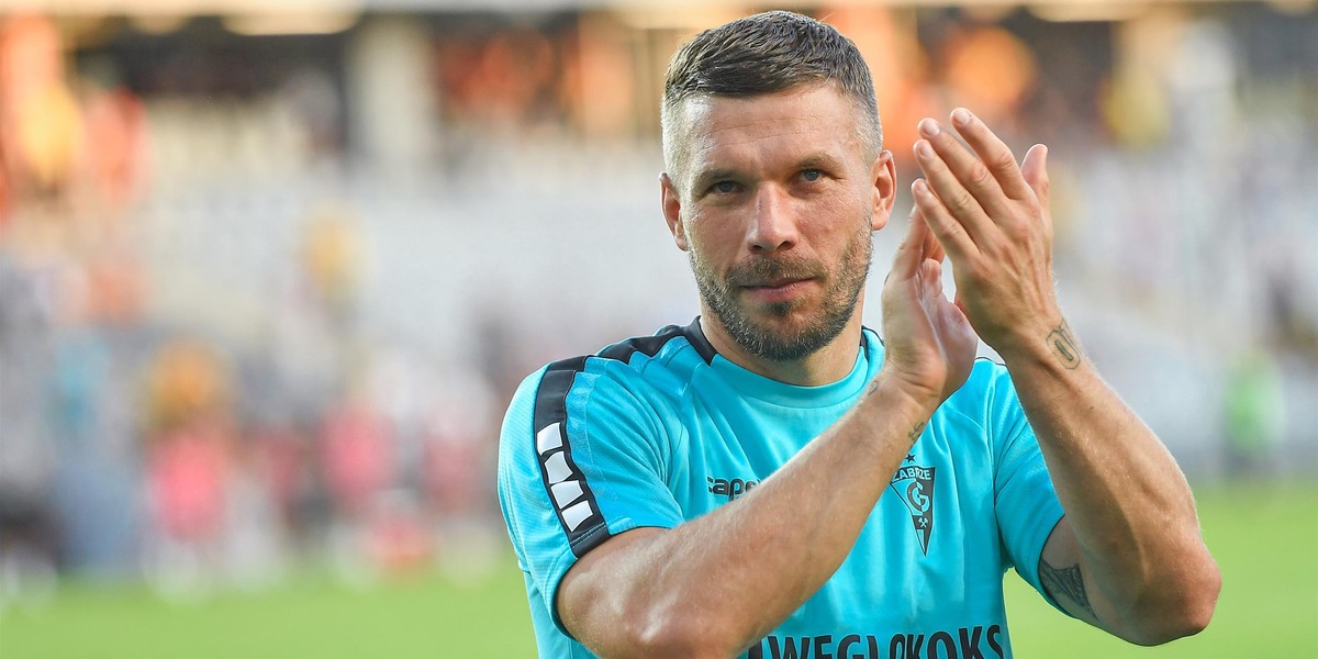 Lukas Podolski objął nową funkcję w Górniku Zabrze. 