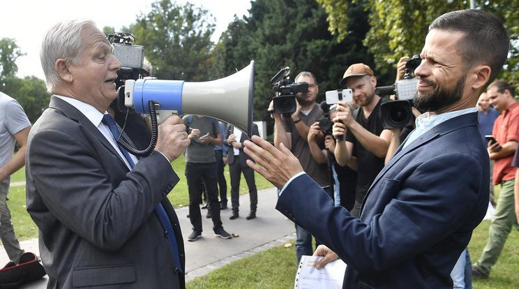 Tarlós és Tordai összeszólalkoztak pénteken / Fotó: MTI Illyés Tibor