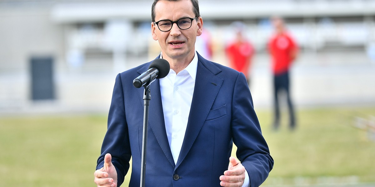 Premier Mateusz Morawiecki