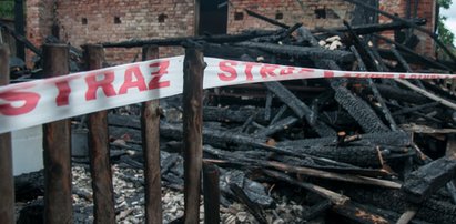 Tragiczny pożar. W stodole znaleziono zwęglone zwłoki