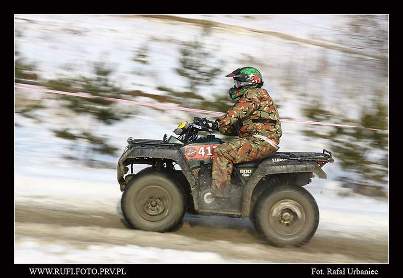 III Zimowa Integracja 4x4 Kryspinów 2009 - motocykle i quady (fotogaleria 1.)