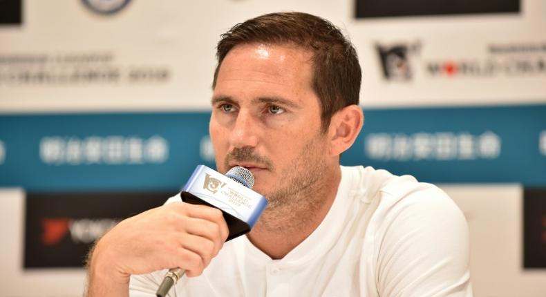 New Chelsea boss Frank Lampard told a press conference in Japan that he won't be looking backwards as he takes on the biggest challenge of his career