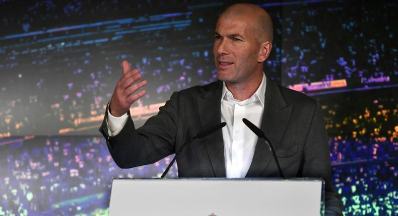 Zidane has returned to Real Madrid despite resigning as coach last year