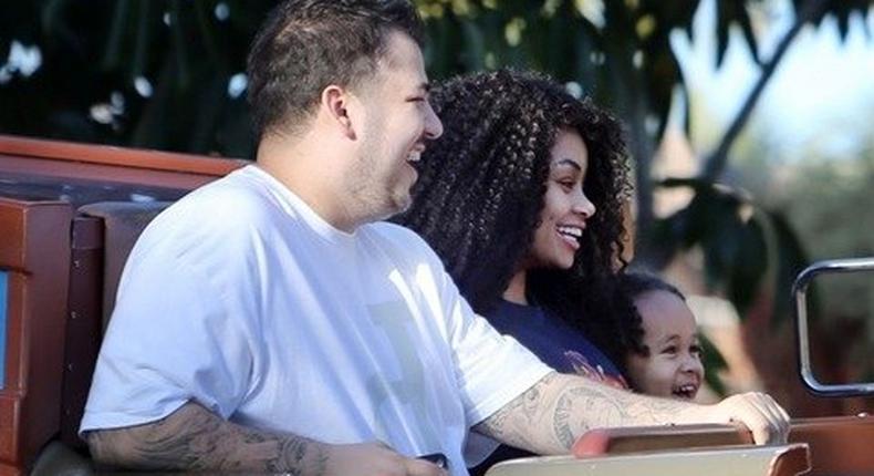 Rob kardashian, Blac Chyna, King Cairo on Birthday trip to LEGOLAND