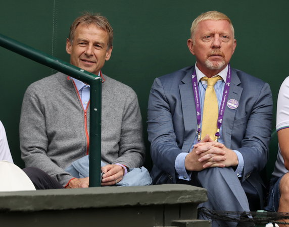 Hubert Hurkacz - Matteo Berrettini zagrali w półfinale Wimbledonu. Kto zasiadł na trybunach?