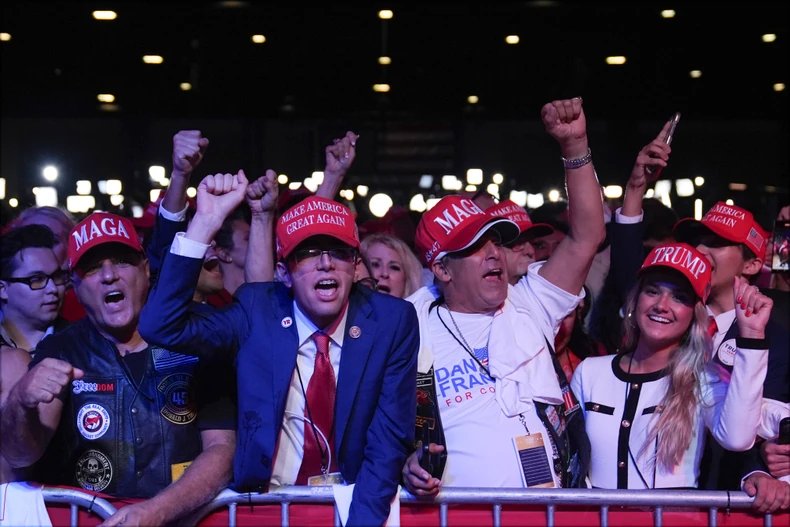 Slavlje republikanaca i Trampovih pristalica