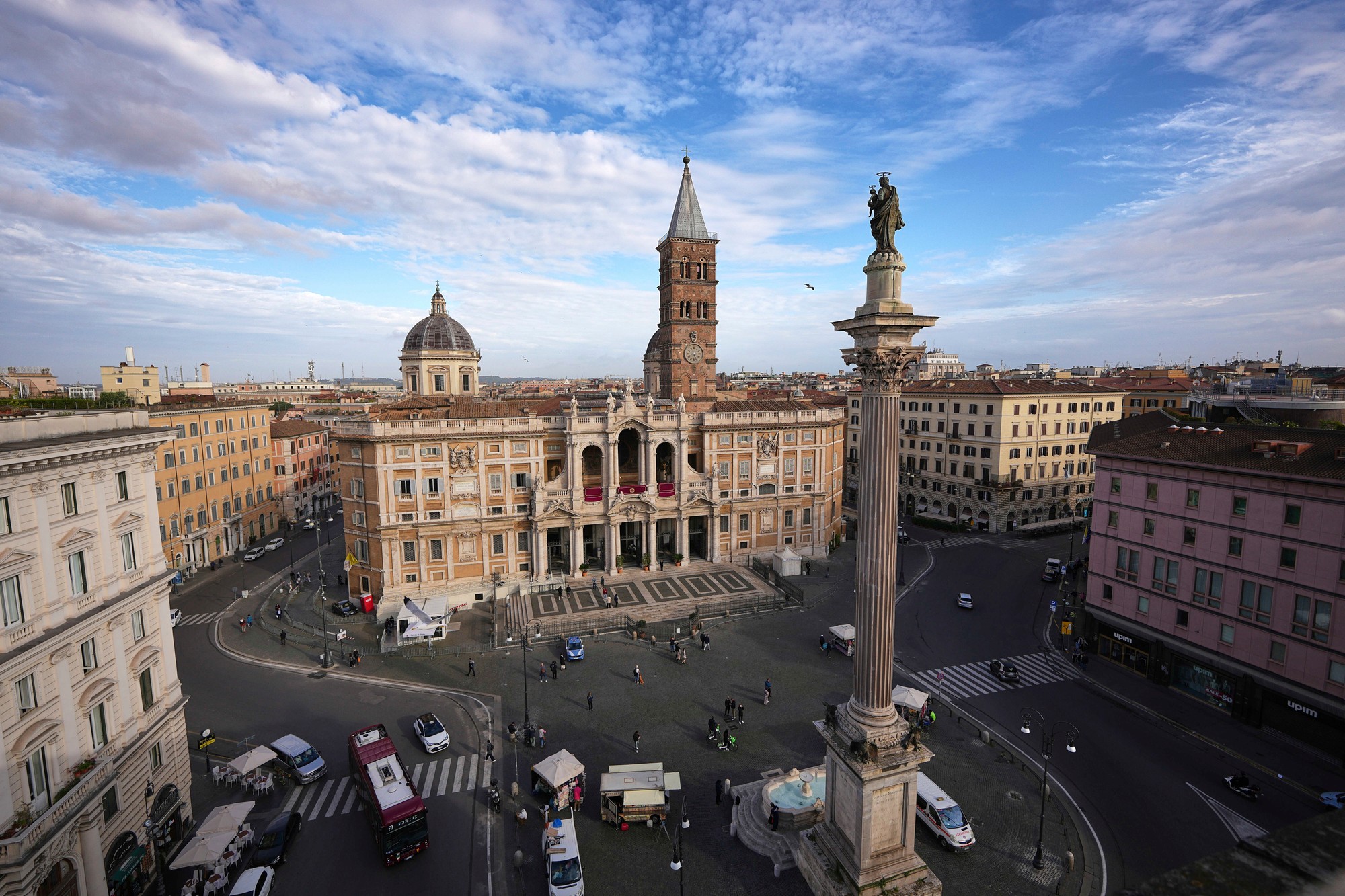 Hrob pápeža Františka bude v Bazilike Panny Márie Väčšej (Santa Maria Maggiore).