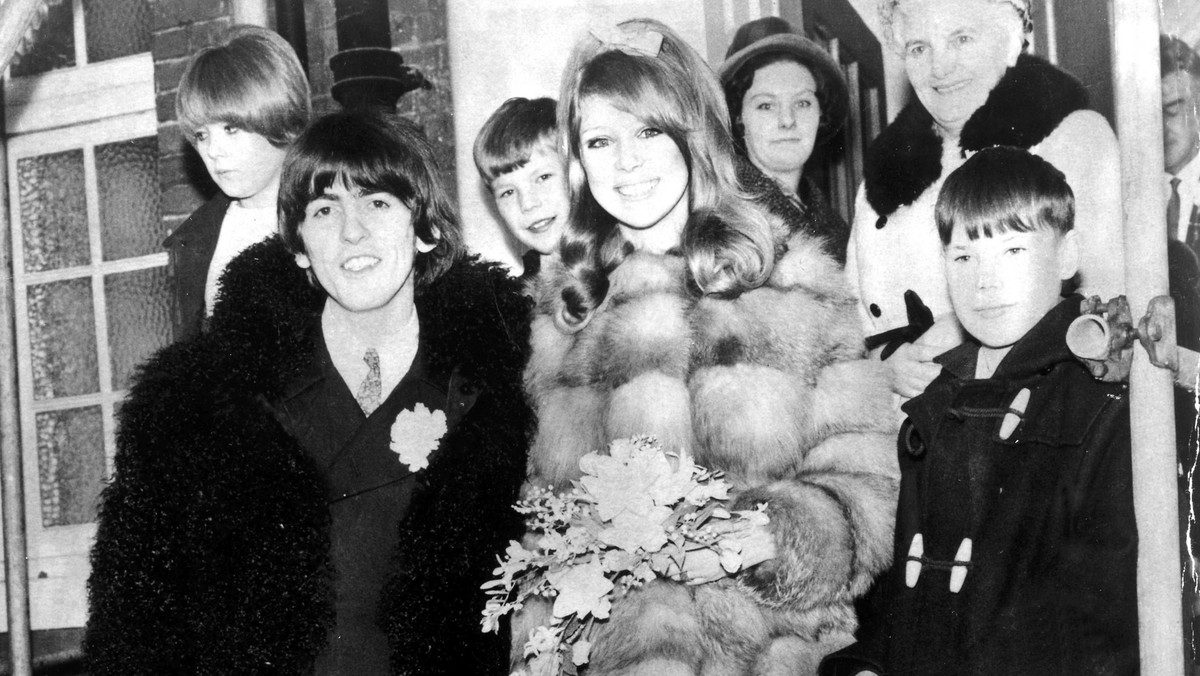 George Harrison and Patti Boyd, 1966