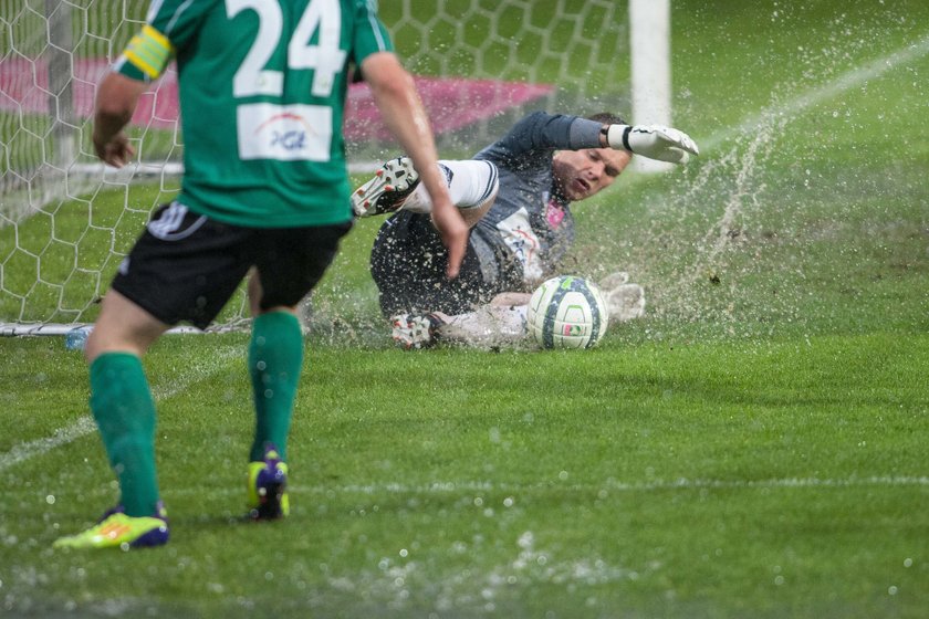 Spotkanie ekstraklasy GKS Bełchatów - Jagiellonia Białystok