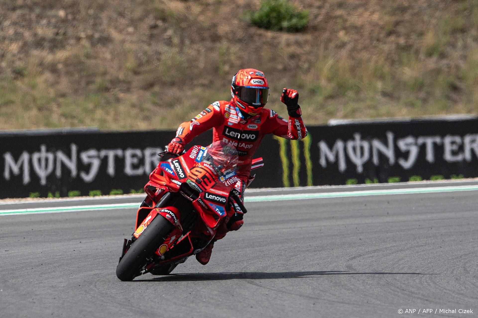Marc Márquez wint GP Tsjechië: achtste zege in twaalf races