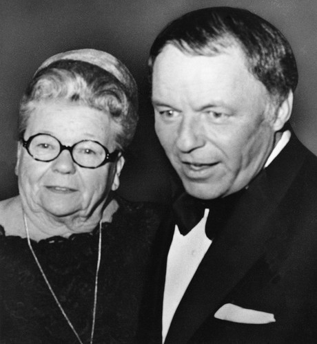 Frank Sinatra i jego matka Dolly