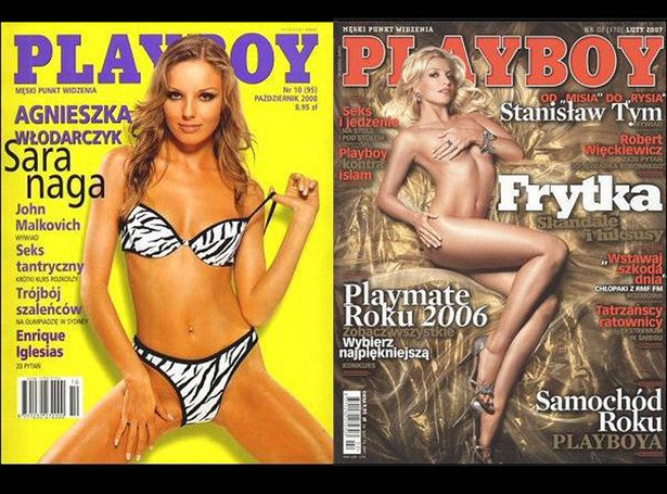 Jak Górniak zmieniała się w "Playboyu"