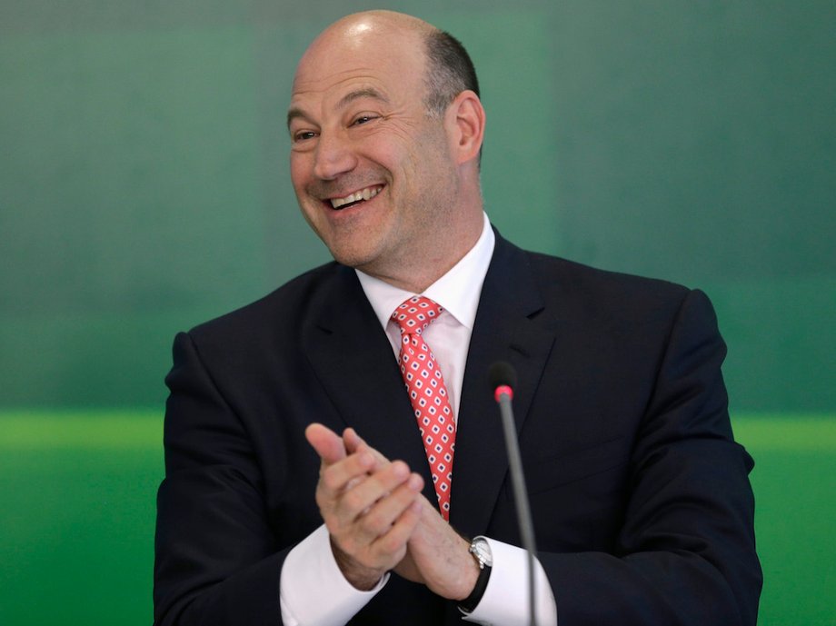 Gary Cohn, the top White House economic adviser.