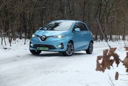 Test Renault ZOE – mróz zmroził i nas, i... naszego elektryka!