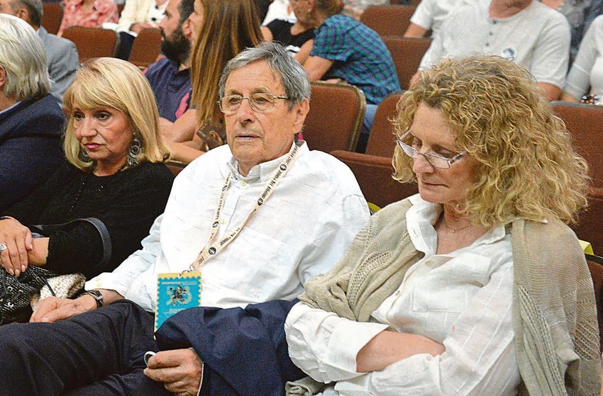 Ljiljana Stjepanović, Zdravko Šotra i Neda Todorović na otvaranju ovogodiišnje Nušićijade