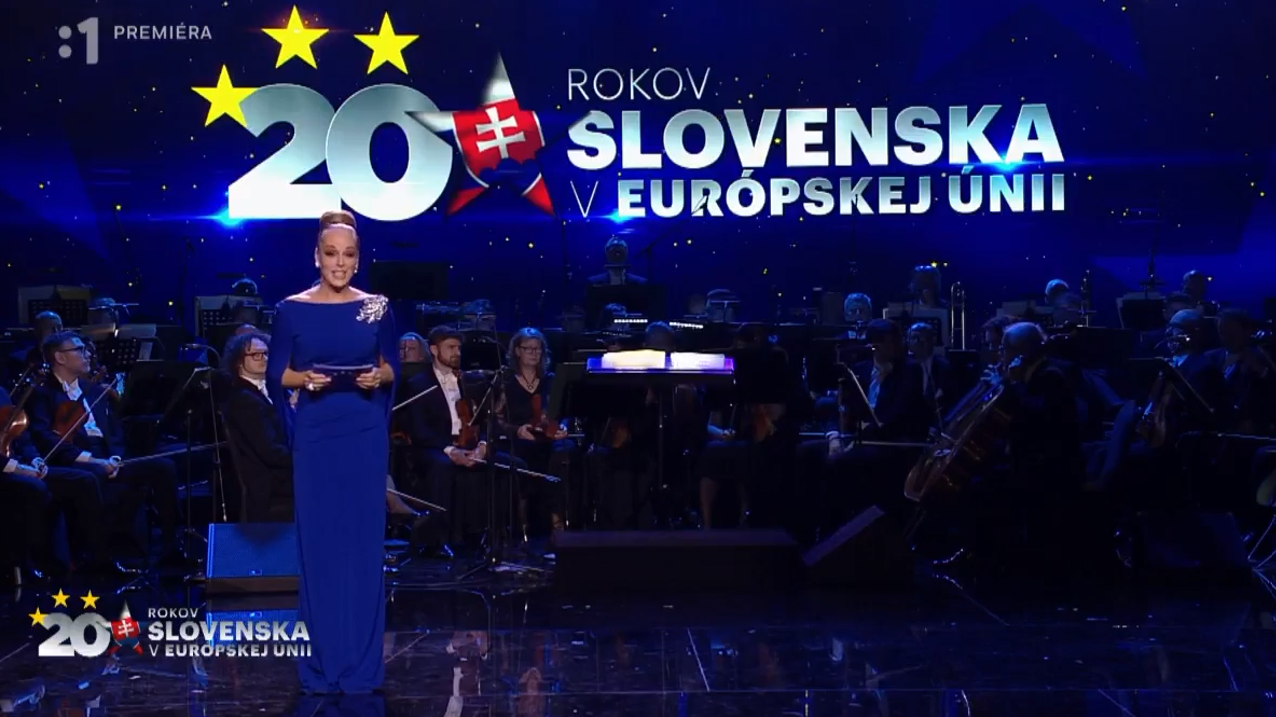 20 rokov Slovenska v Európskej únii - slávnostný galavečer.