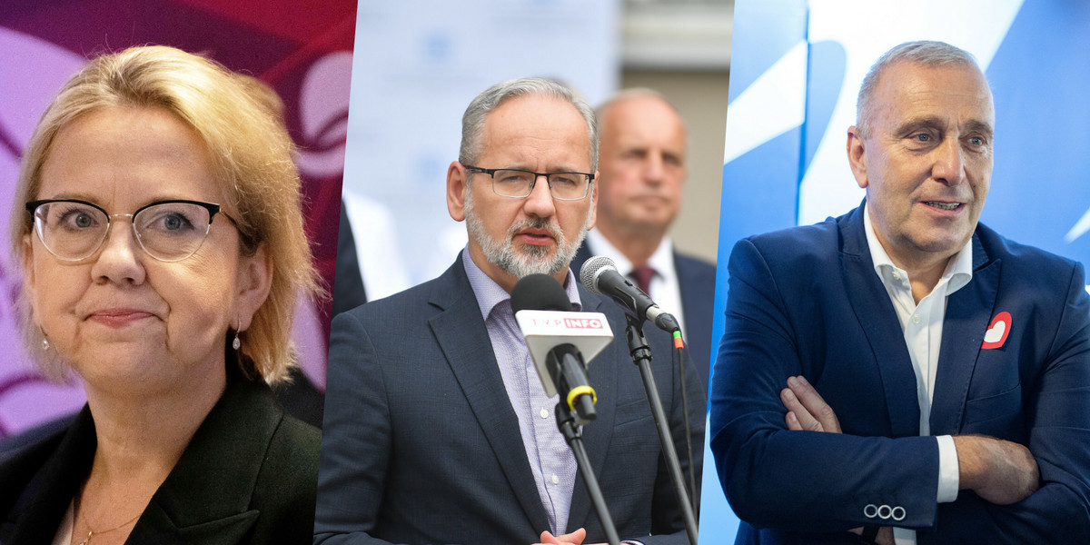 Minister Anna Moskwa, podobnie jak niedawno odwołany Adam Niedzielski nie znaleźli się na listach PiS. Grzegorz Schetyna musi zadowolić się Senatem.