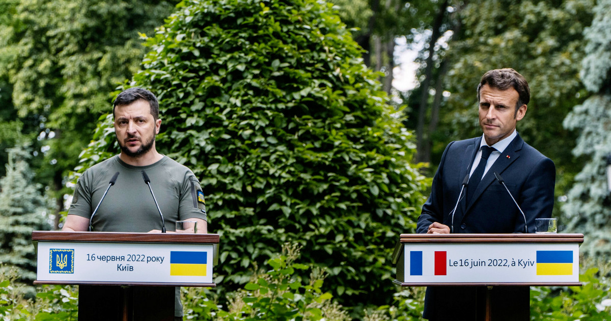 Oui, la France soutiendra l’Ukraine.  Macron a promis 1 chose précise