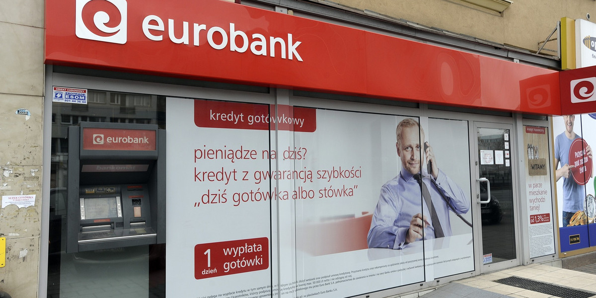 Eurobank podnosi opłaty swoim klientom
