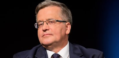 Komorowski ze śmiechem o mieszkaniu córki