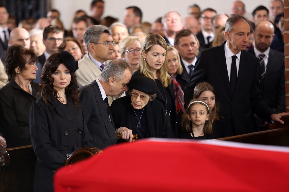 Uroczystości pogrzebowe profesora Władysława Bartoszewskiego