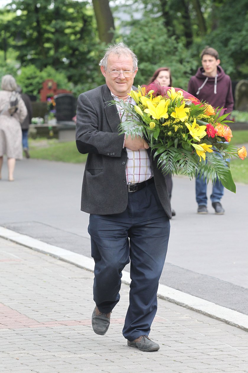 Adam Michnik na pogrzebie Jaruzelskiego