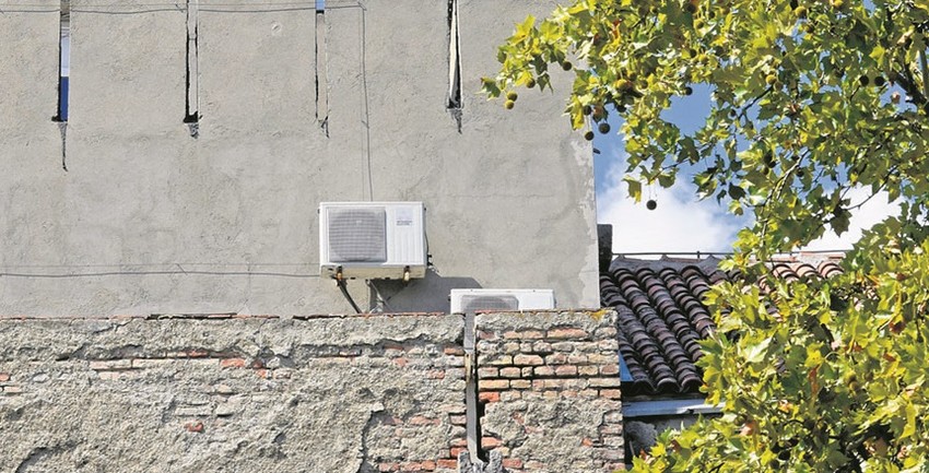 Rashladni uređaji trebalo bi da budu postavljeni tako da se ne vide spolja 