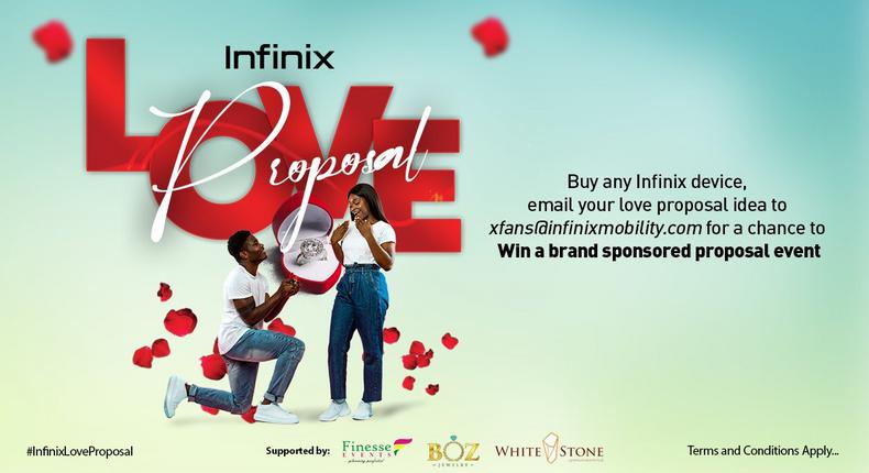 Planning to propose this valentine's? Infinix has something for you