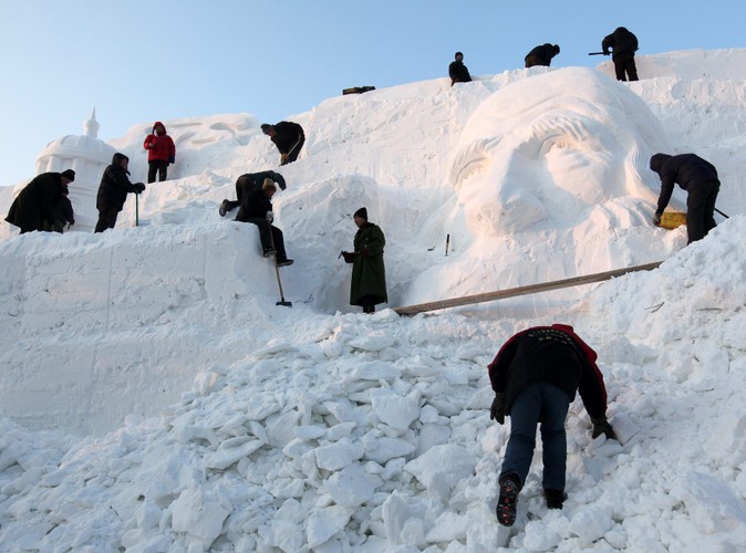 Międzynarodowy Festiwal Rzeźby Lodowej i Śniegu w Harbin