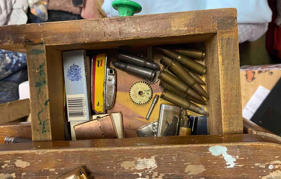 Pronađeno 8 komada municije za automatsko oružje, kao i 2 komada manevarske municije