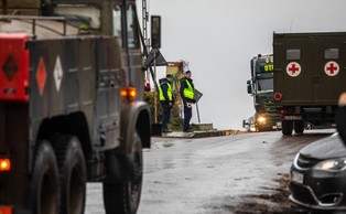 Eksplozja rakiety w Przewodowie. Müller: Powodem były działania obronne Ukrainy przeciwko Rosji