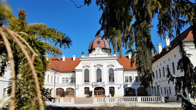 Pałac Godollo otacza ogromny park