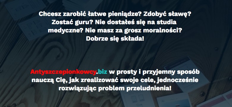 Zabaw się w antyszczepionkowca. Gra, która może otworzyć oczy