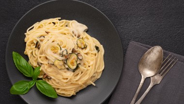 pyszny obiad na czwartek. podajemy przepis, ty gotujesz. spaghetti all