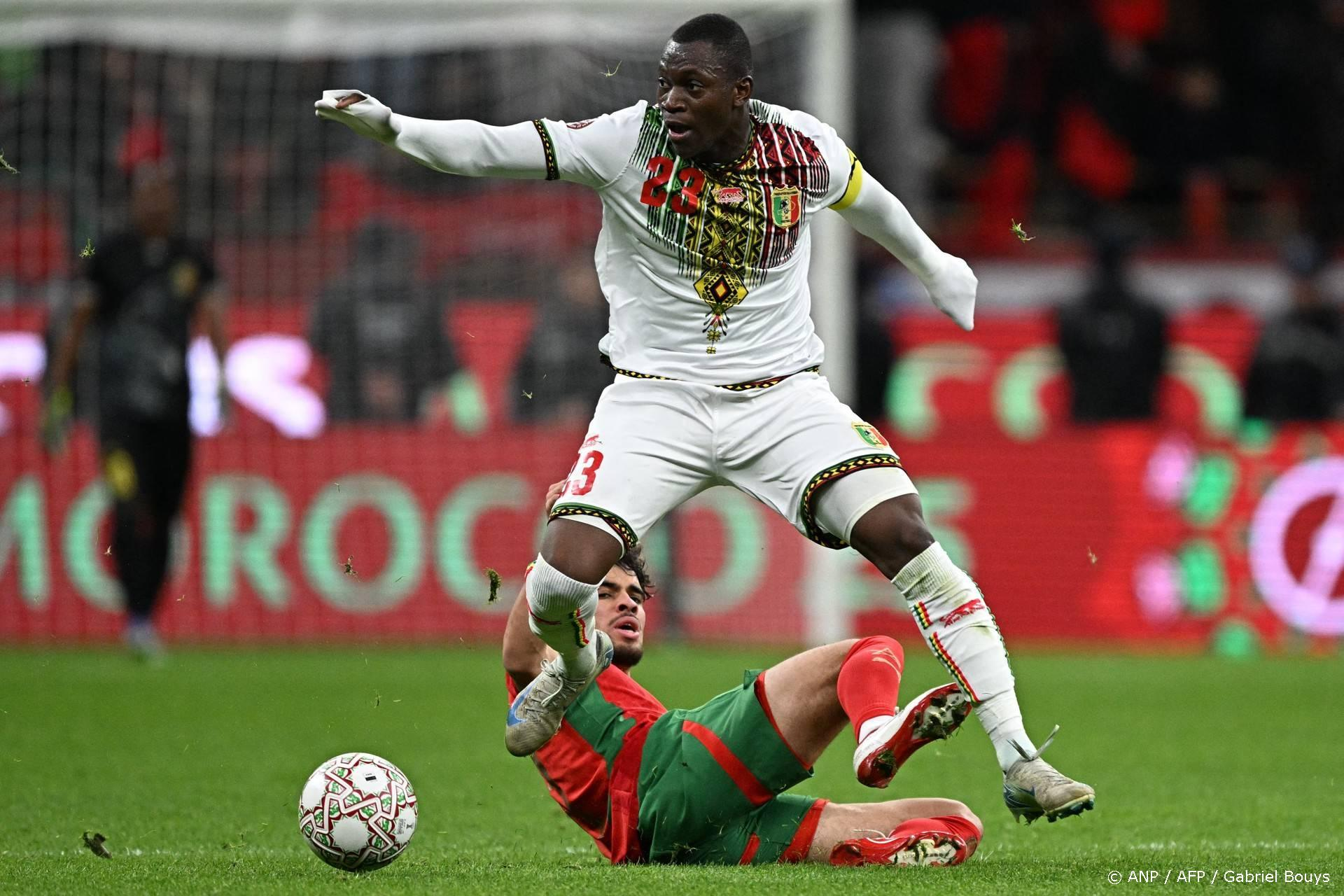 Twee VAR-penalty's: Marokko speelt gelijk tegen Mali op Afrika Cup