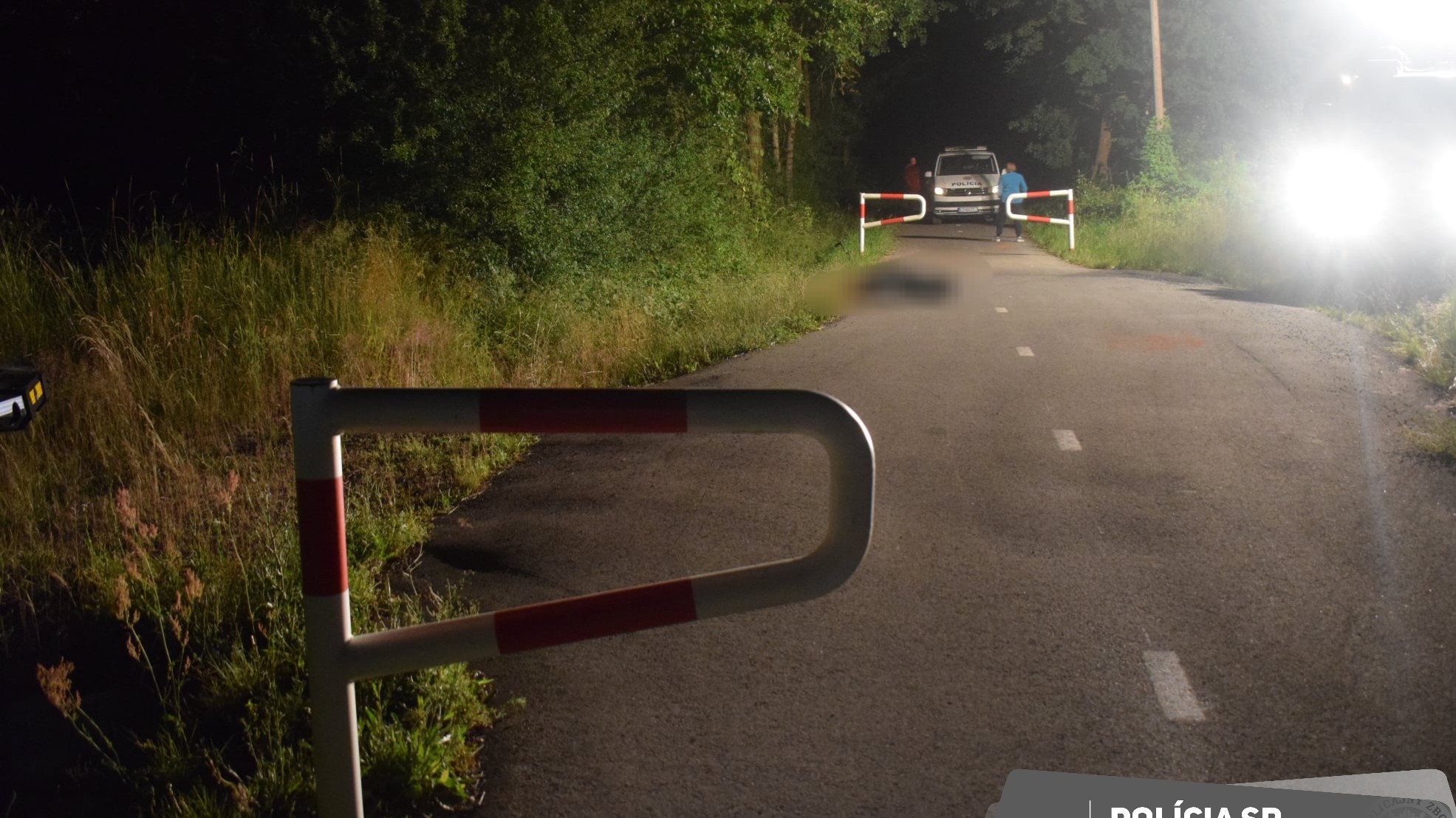 Policajná dokumentácia tragickej dopravnej nehody cyklistu na juhu Slovenska