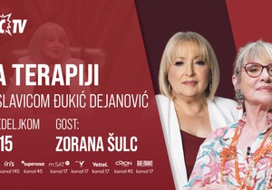Zorana Šulc, emisija "Na terapiji sa Slavicom Đukić Dejanović"