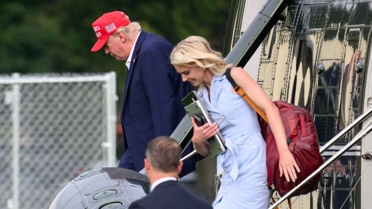 Donald Tramp i Natali Harp