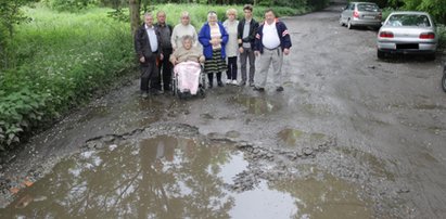 Tędy nie da się jeździć!