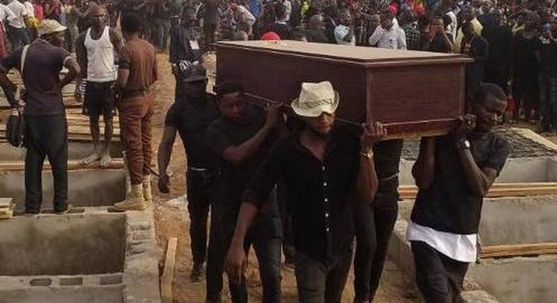 Siblings battle over burial rites of mother in Benue. (Photo used as illustration) [CNN]