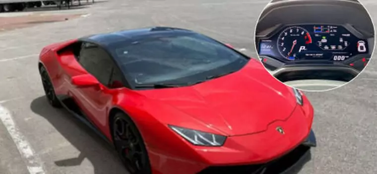 Lamborghini Huracan z przebiegiem 305 tys. km