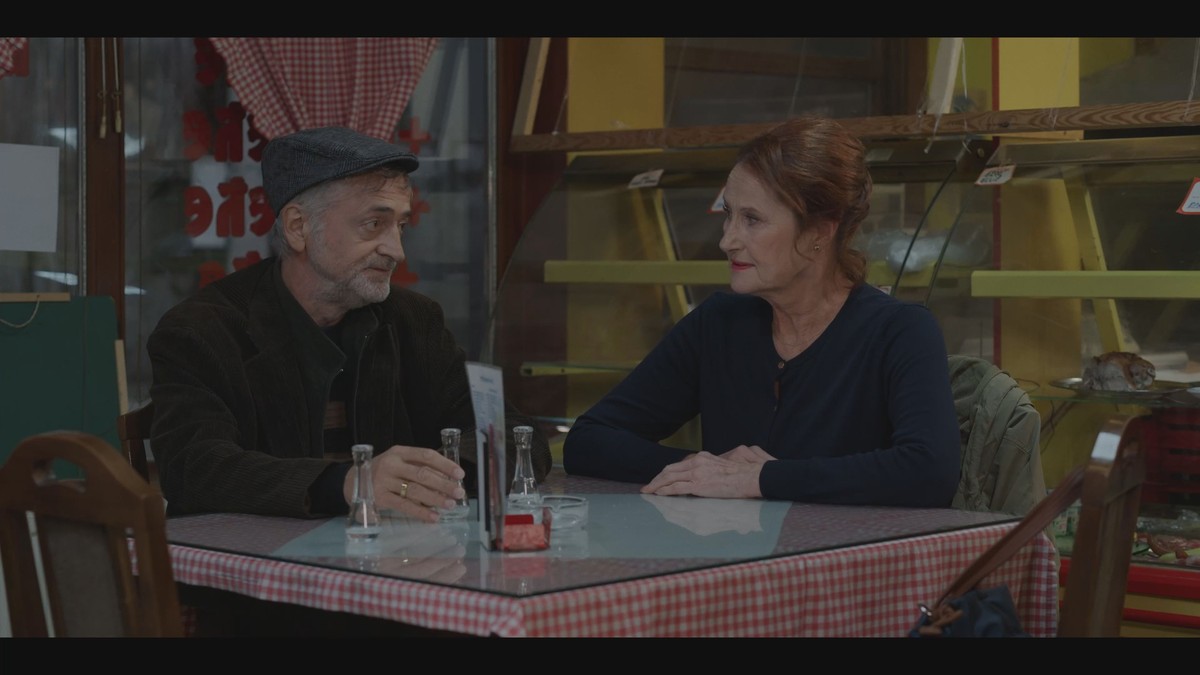 Kadar iz filma "Saučesnici"; Zoran Cvijanović i Danica Ristovski 