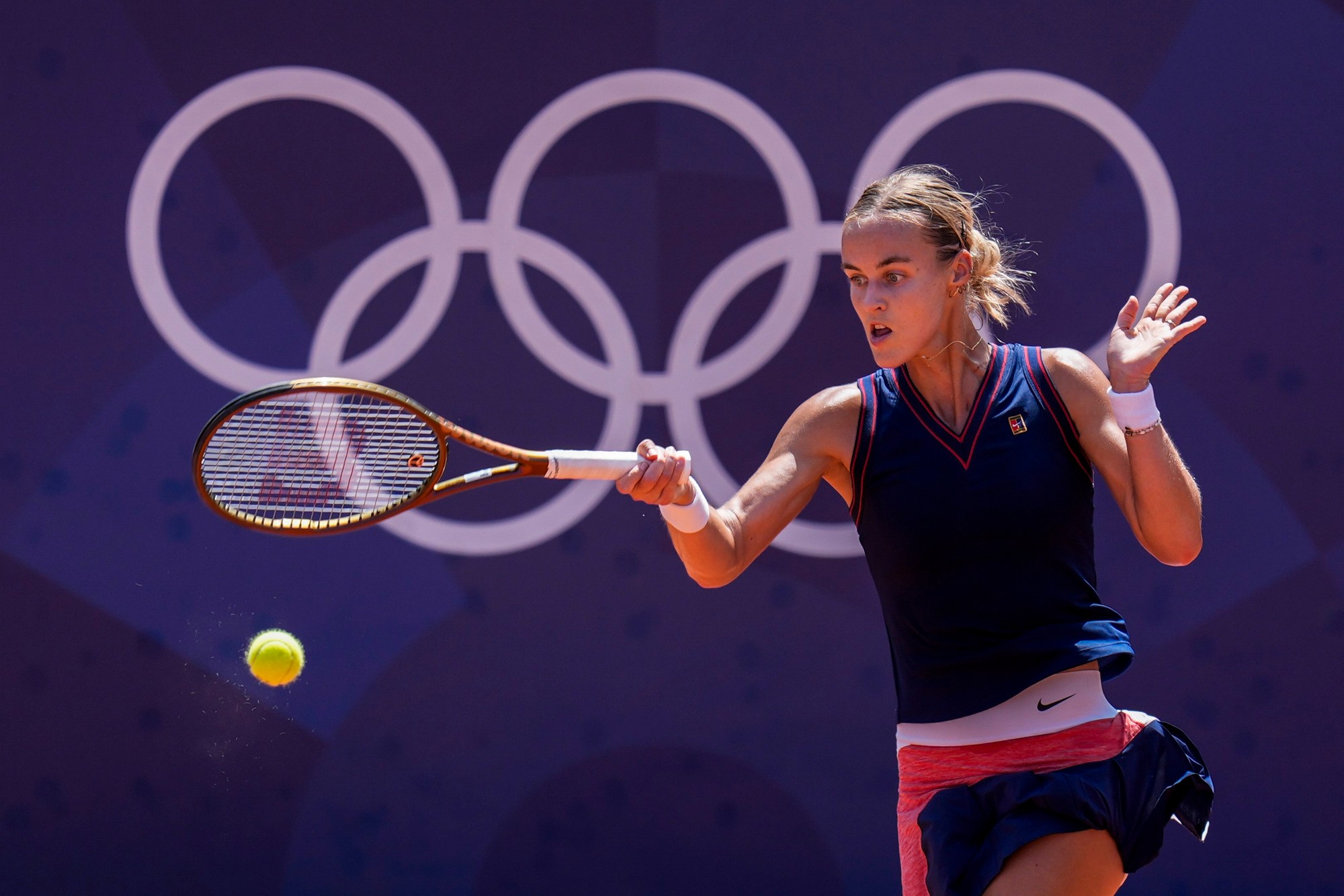 Slovenská tenistka Anna Karolína Schmiedlová.